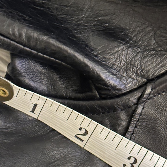 A/X Armani Exchange Leather Jacket L/XL - Picture 9 of 10